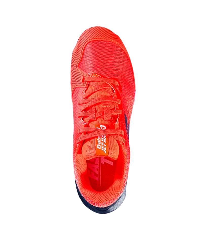 Babolat Jet Mach 3 Junior Clay Strike Красные-Белые кроссовки 2024