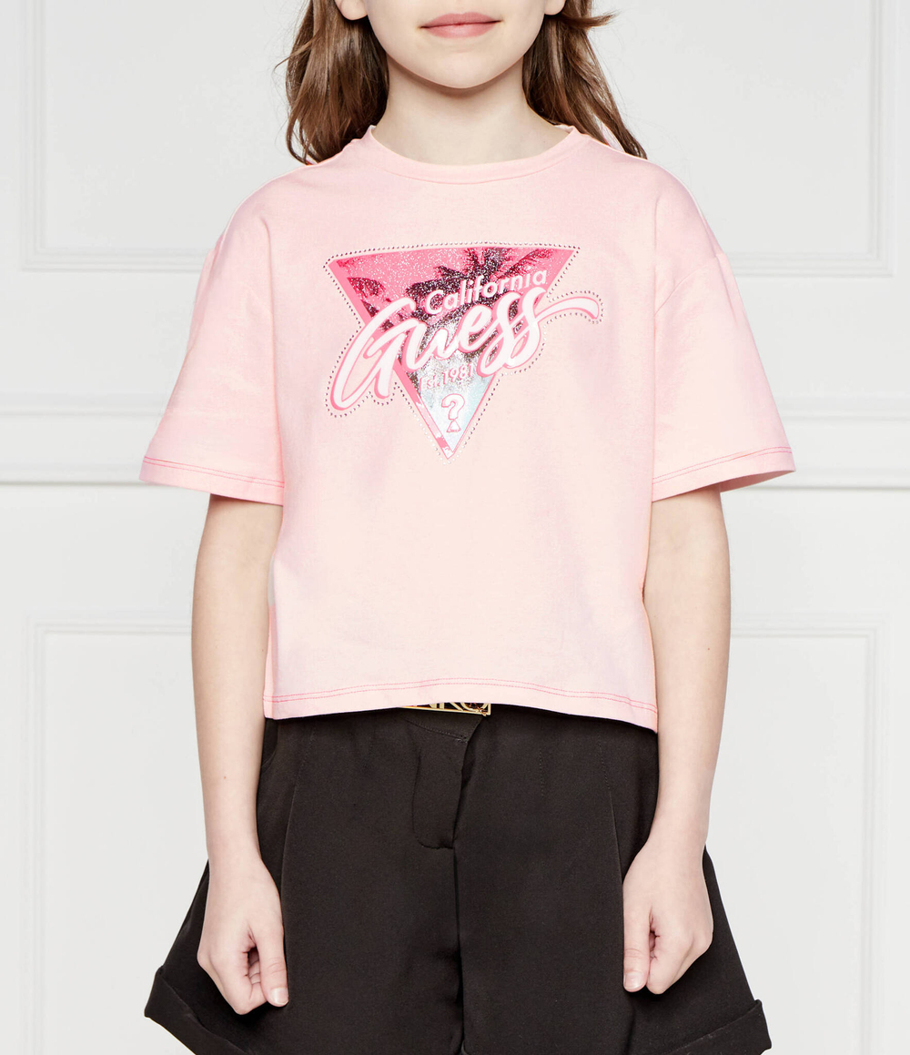 Футболка Guess - пудро-розовый(J4GI26 K6YW1)