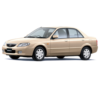Mazda Familia BJ5W 4WD, седан, правый руль