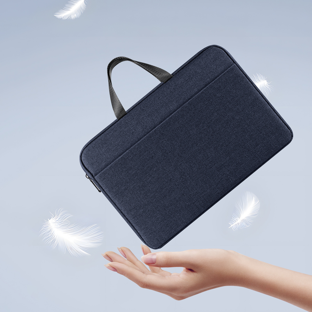 Сумка горизонтальная синего цвета (Navy Blue) для ноутбука или планшета размером от 15.5 до 16 дюймов, серия LBTA Series
