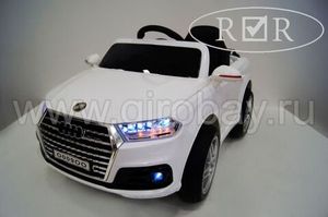 Детский электромобиль River Toys AUDI O009OO VIP белый