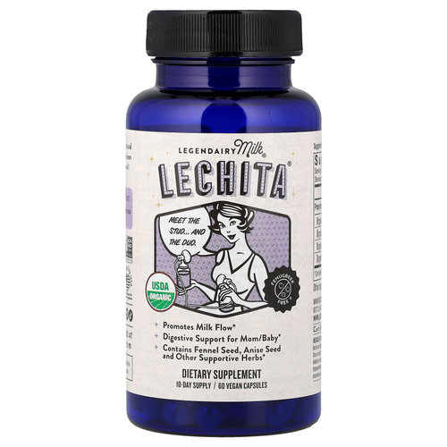 Legendairy Milk, Lechita®, 60 веганских капсул