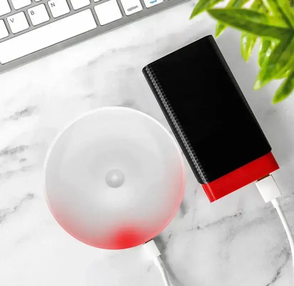 Беспроводной USB светильник с датчиком движения 7 см , холодный свет