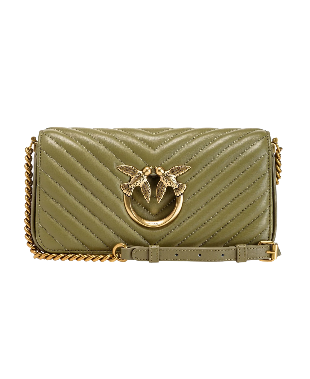 MINI LOVE BAG CLICK BAGUETTE - green