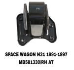 ПОДУШКИ ДВИГАТЕЛЯ SPACE WAGON N31 91- METAL 1,8/2,0