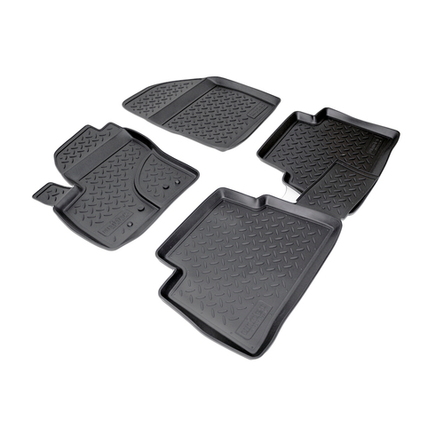Ковры в салон Norplast/Unidec для Ford C-Max в кузове DM2 (2003-2010), Черный, арт.NPL-Po-22-10