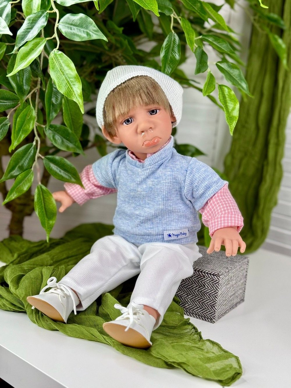 Кукла LAMAGIK мягконабивная  38см Gestito (12022)