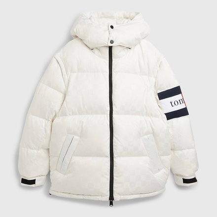 Пуховик Tommy Jeans Tommy Collection Alaska Puffer Ancient White