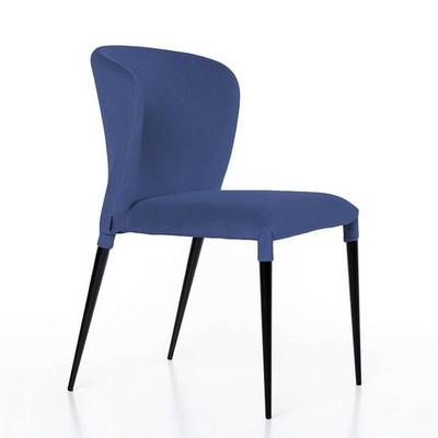 Стул Albert штабелируемый в синем велюре 29