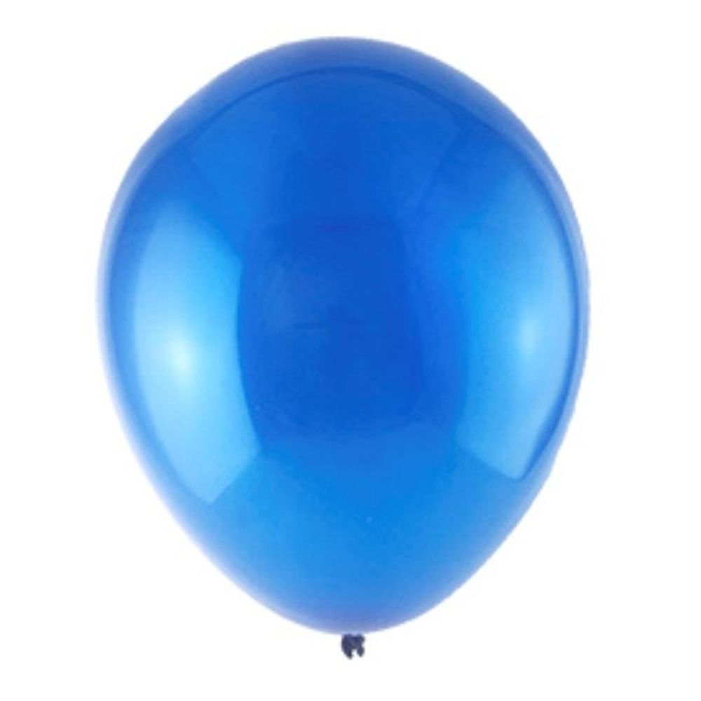 Воздушные шары Веселуха, кристалл синий, 100 шт. размер 12&quot; #8122388