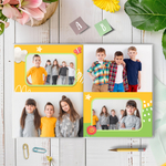 PSD-Шаблон фотокниги "Радуга"