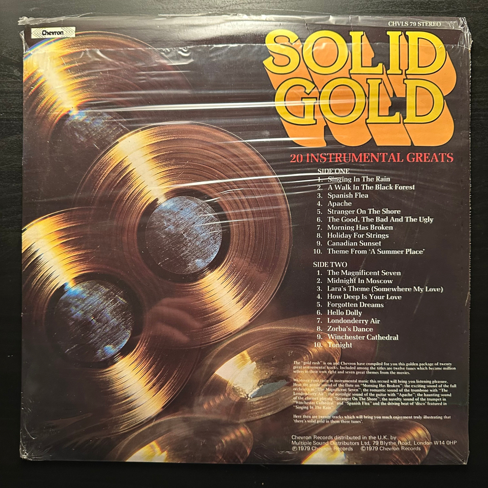 Сборник Solid Gold (Англия 1979г.)