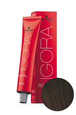 Краска для волос Igora Royal 3-68 Темный коричневый шоколадный красный Schwarzkopf Professional, 60 мл