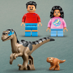 LEGO Jurassic World - Побег на внедорожнике от раптора 76972