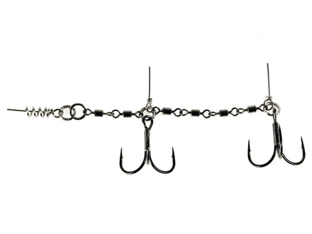 Оснастка стальная Lucky John STINGER POWER CHAIN размер M