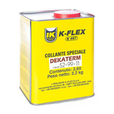 Клей «зимний» (можно монтировать при температурах до -15°С) K-FLEX 2.6 lt K-467