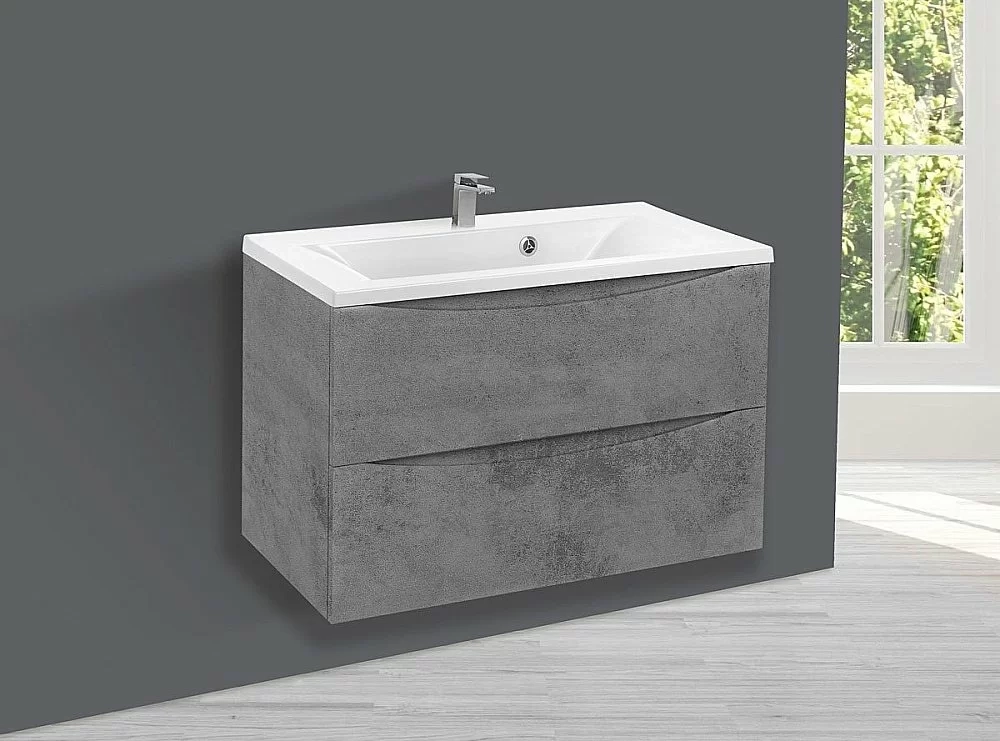 Тумба с раковиной Vincea Mia 750 Beton