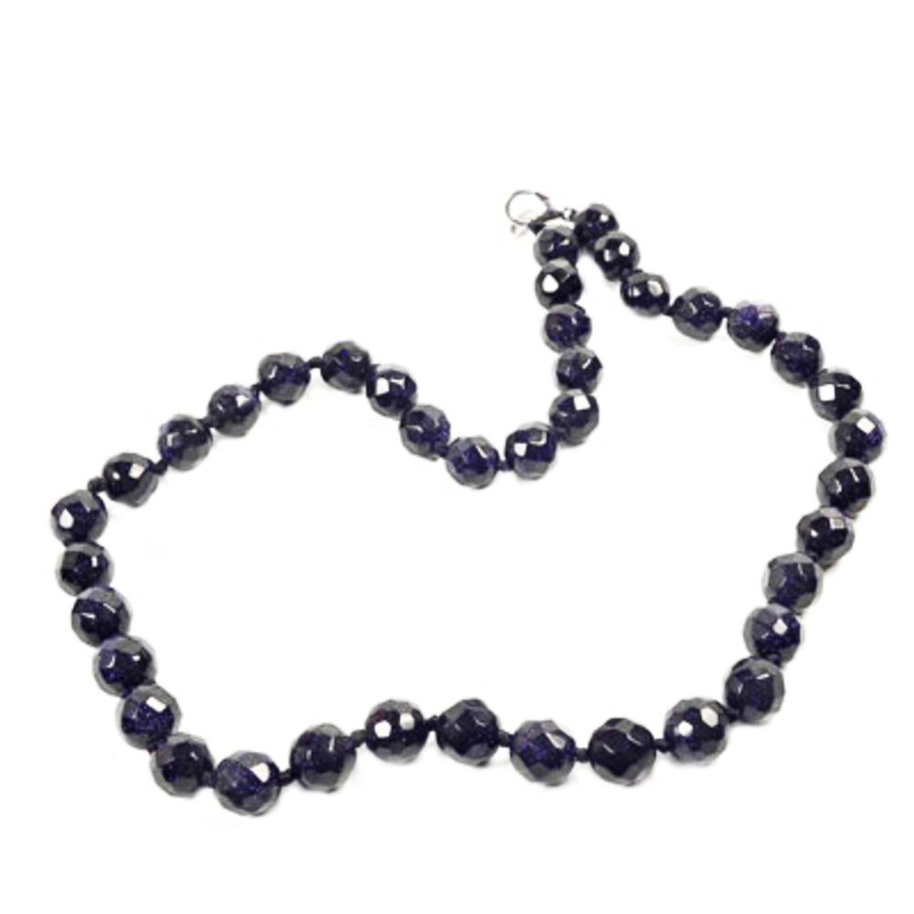 Бусы "Раут" авантюрин синий асс.