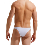 Хлопковые мужские трусы-бразилиана Modern Essentials Brazilian Slip (Размер: M) (Цвет: темно-синий)