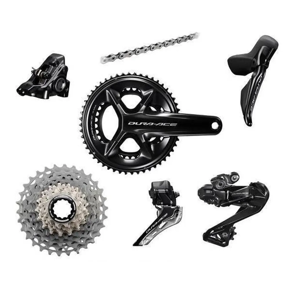 Группсет Dura Ace DI2 R9270P с дисковыми тормозами 175 мм 54x40t 11-28