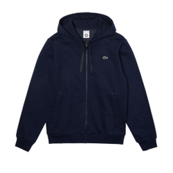 Мужская теннисная кофта Lacoste SPORT Men Full Zip Hooded Sweatshirt - navy