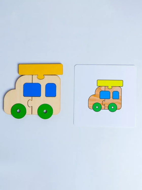 Пазл-конструктор Автотранспорт