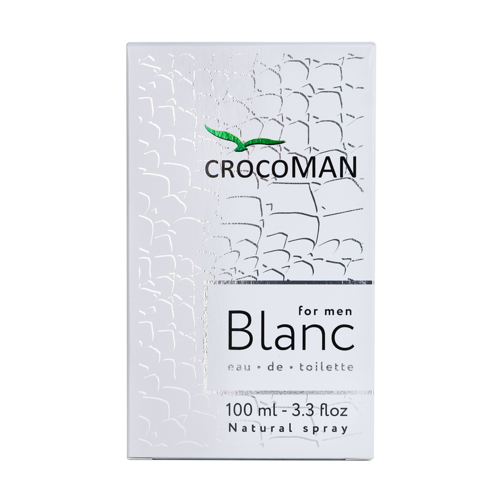 Вода туалетная CrocoMAN Blanc (Кроко Мен Бланк) - 100ml for men