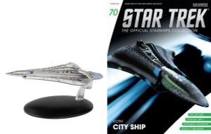 Eaglemoss Star Trek Starships Collection Nº 70 Voth City Ship