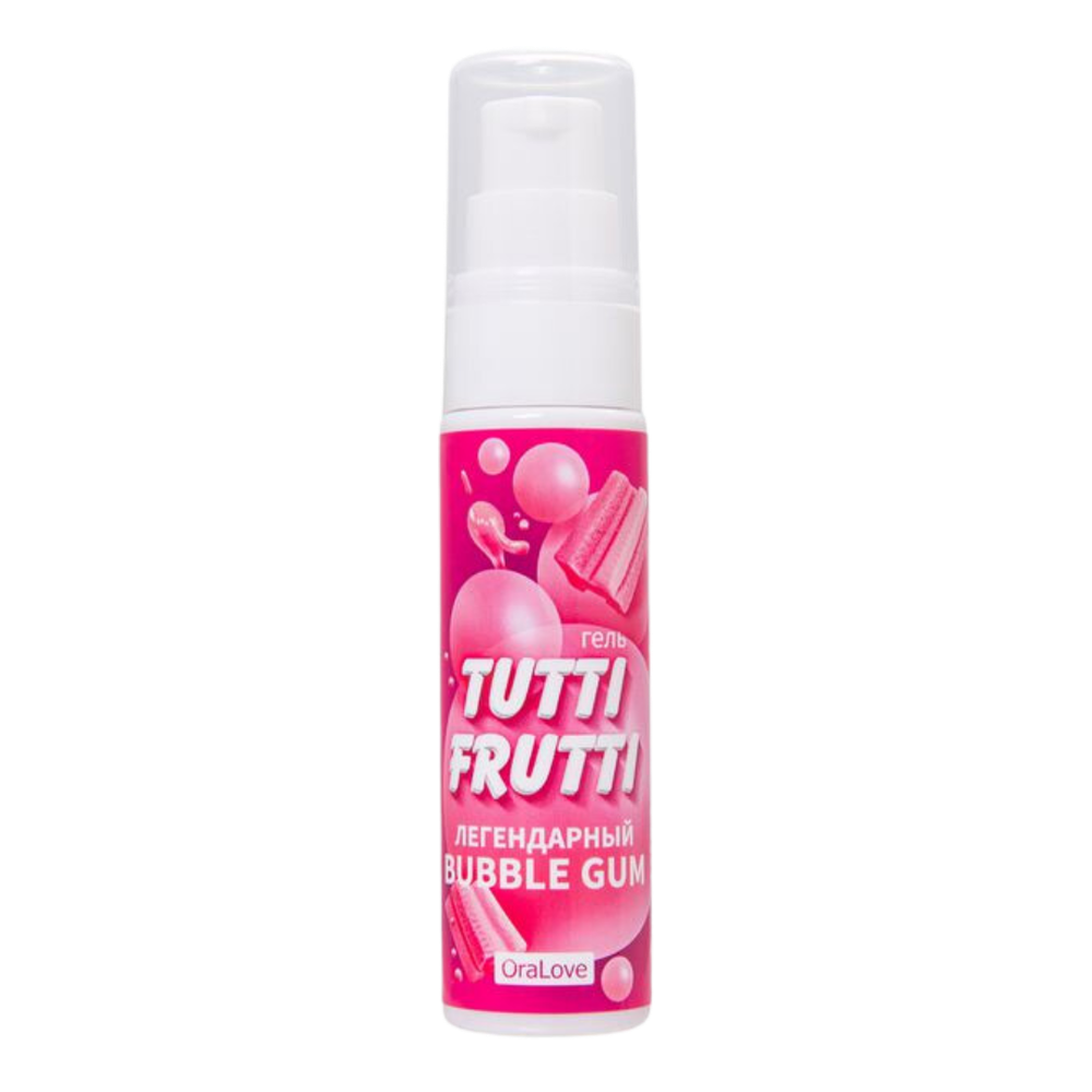 Tutti-Frutti Легендарный Bubble Gum - съедобная смазка