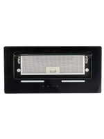 Вытяжка встраиваемая MACBI M-Box-G 60R BLACK черное стекло 850 м3/ч +ПДУ