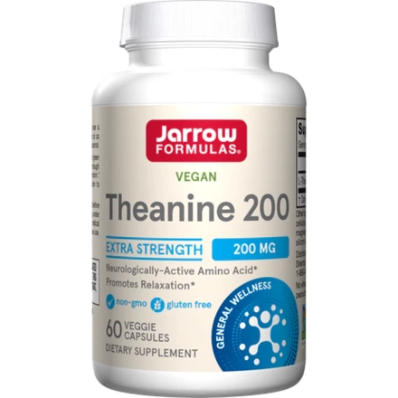 Theanine 200 мг 60 капсул Jarrow Formulas