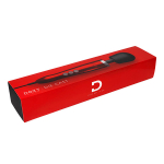 Мощный красный вибратор-вонд 37см Doxy Die Cast Extra Powerful Massage Wand Vibrator Red