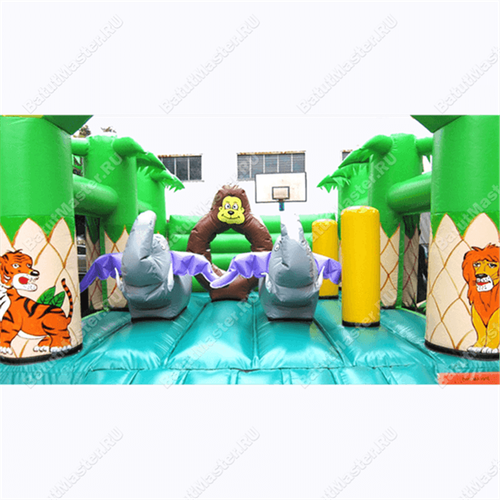 Коммерческий надувной батут "Национальный парк" 5*5*3 м