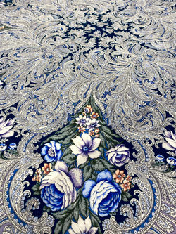 Павловопосадский платок Чародейка зима 1749-14