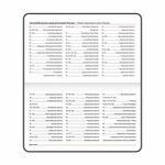 Еженедельник недатированный МАЛЫЙ ФОРМАТ 95х155 мм А6 BRAUBERG "Rainbow", под кожу, 64 л., черный, 114485