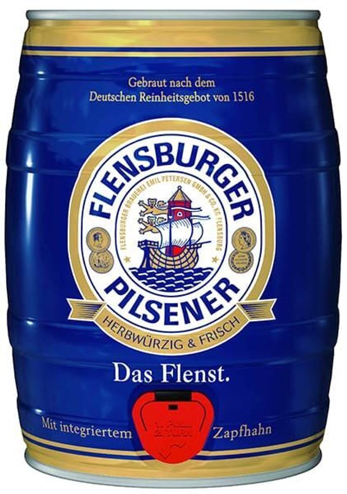Flensburger Pilsener 5 л. - ж/б(1шт.)