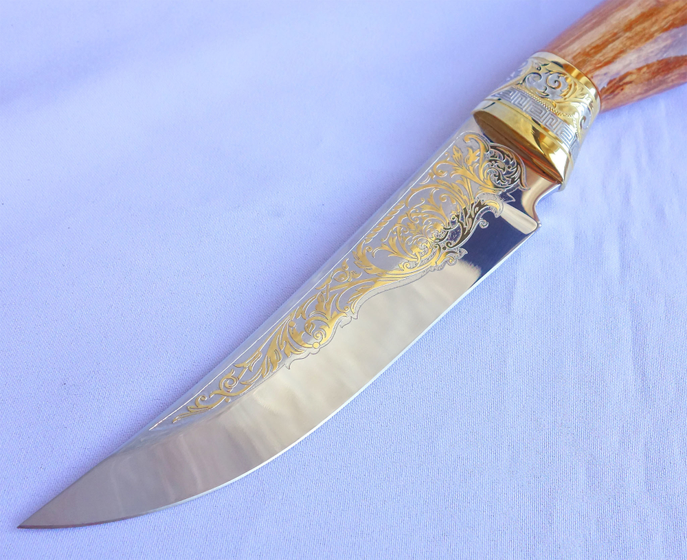 Нож " "С головой пантеры №1"