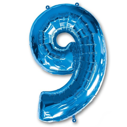 А ЦИФРА 9 Синий