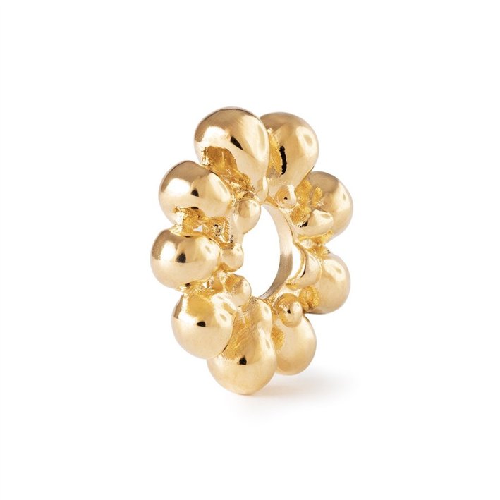 Бусина "Соединение света" позолота