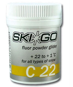 Фтористый порошок SkiGo C22  +22°C до +1°C