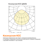 Светильник LED ТАЙФУН ДСП06-150-002-6К Д120 150Вт 5700K IP65 Прозрачный 28500лм 311x156мм WOLTA PRO