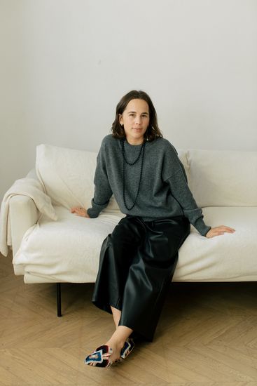 Джемпер Л.Т., 100% шерсть ягнёнка, цвет элегантный серый.