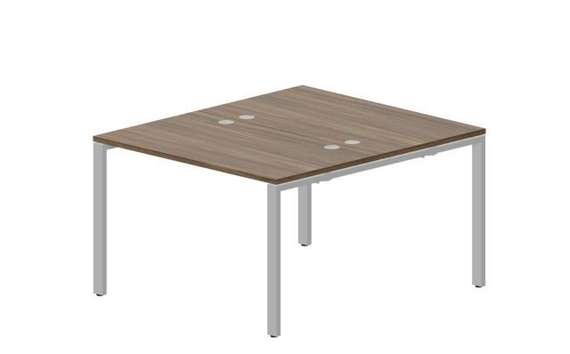 Составной стол Strike на 2 рабочих места 1180х1366х750мм (4 громмета)