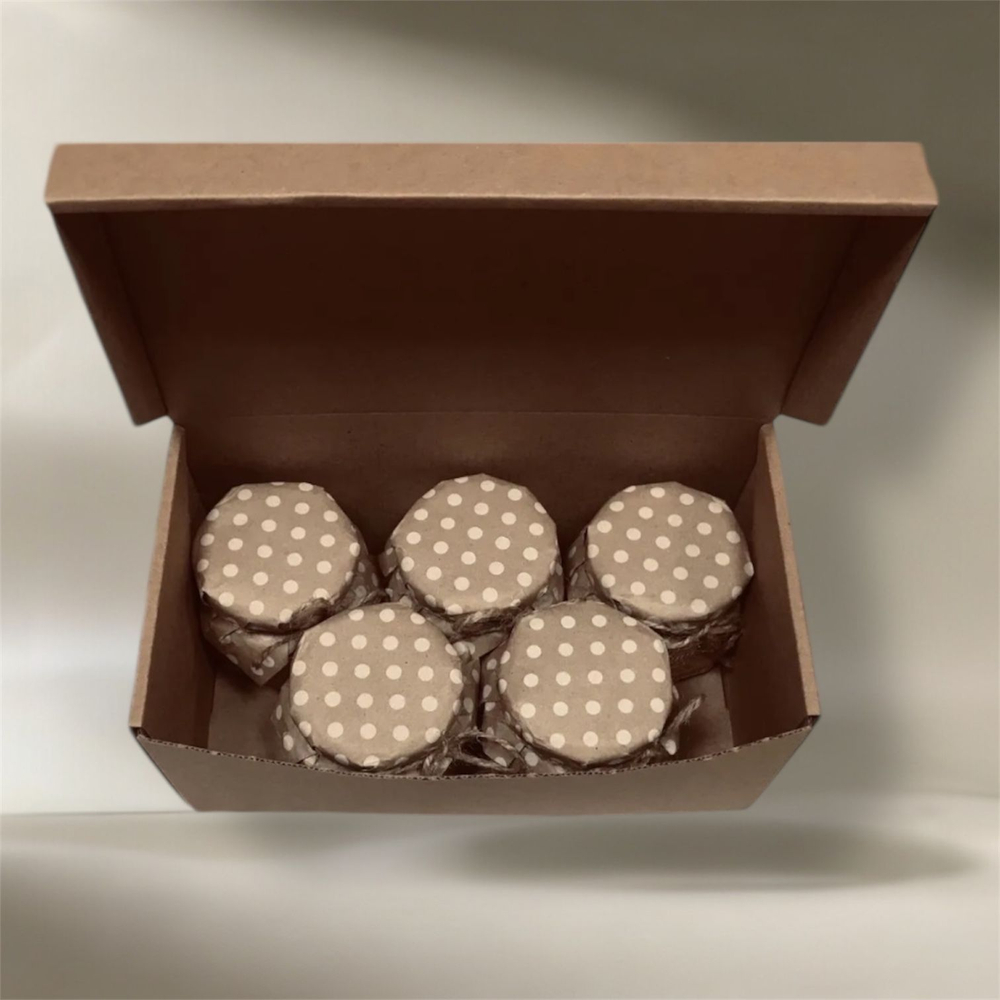 Набор натурального Алтайского меда , 4 баночек по 130-150 гр.