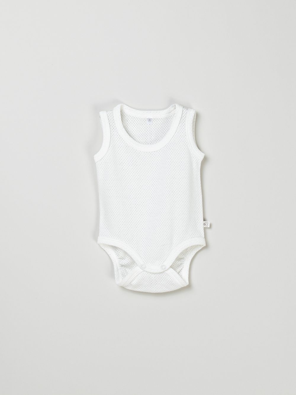 Комплект боди "Молоко/Жемчуг" из ажурного хлопка 0+