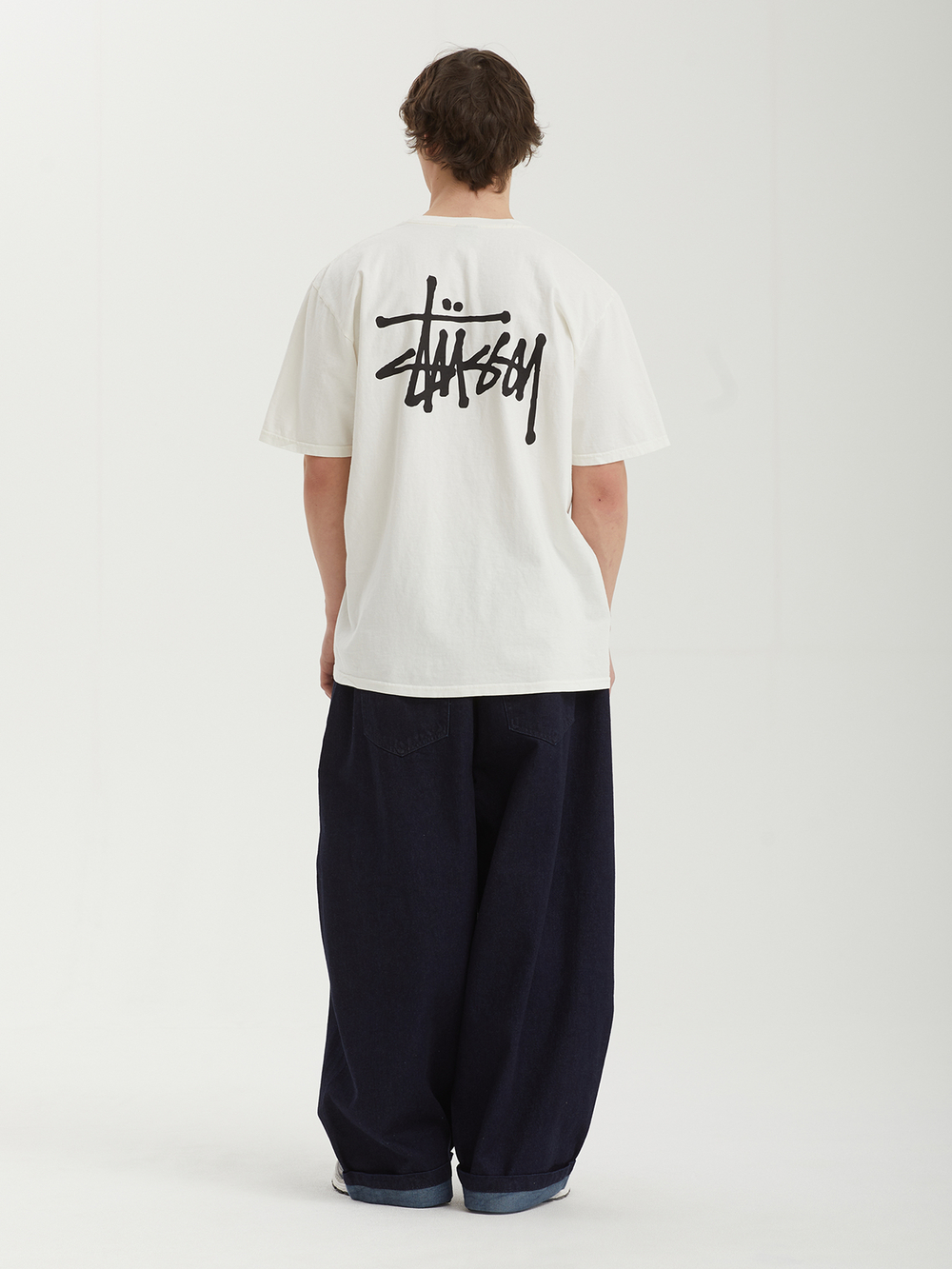 Мужская Футболка Basic Stussy Pig. Dyed