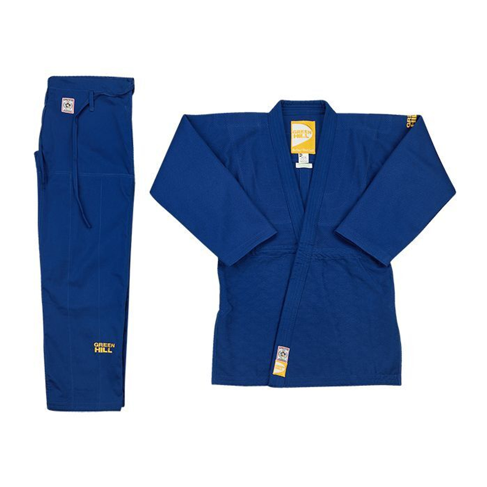 JSPT-10362 Кимоно дзюдо PROFESSIONAL GOLD IJF APPROVED синее
