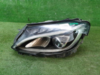 Битая Фара левая Mercedes C W205 (2014-2018) LED
