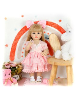 Кукла Реборн виниловая LifeReborn 55см (LR-030)