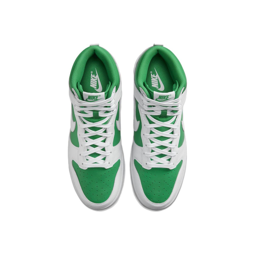 Кроссовки Nike Dunk High Stadium Green and White